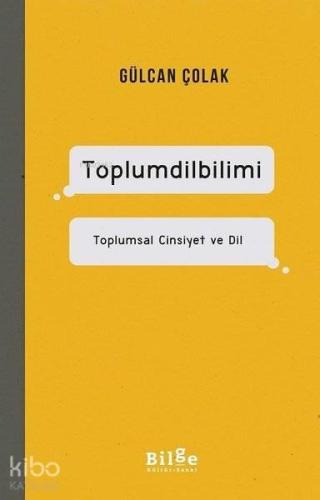 Toplumdilbilimi Toplumsal Cinsiyet ve Dil