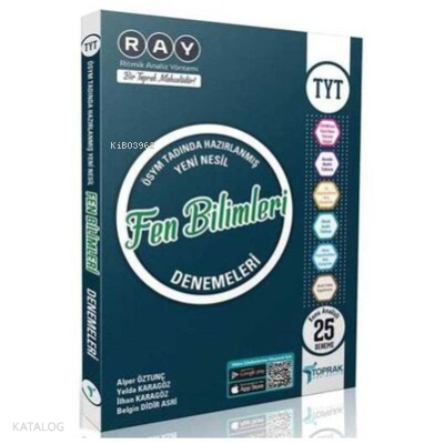 Toprak Yayınları Tyt Fen Bilimleri Deneme Kitabı | benlikitap.com