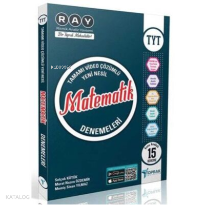 Toprak Yayınları Tyt Matematik Deneme Kitabı | benlikitap.com