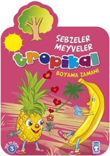 Tropikal - Boyama Zamanı | benlikitap.com