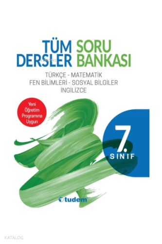 Tudem 7.Sınıf Tümdersler Soru Bankası | benlikitap.com