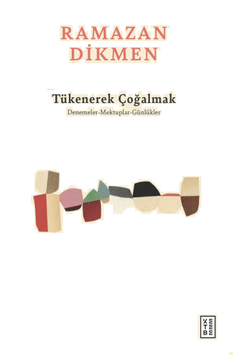 Tükenerek Çoğalmak;Denemeler, Mektuplar, Günlükler