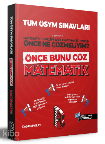 Tüm ÖSYM Sınavları İçin Önce Bunu Çöz Matematik Soru Bankası | benliki