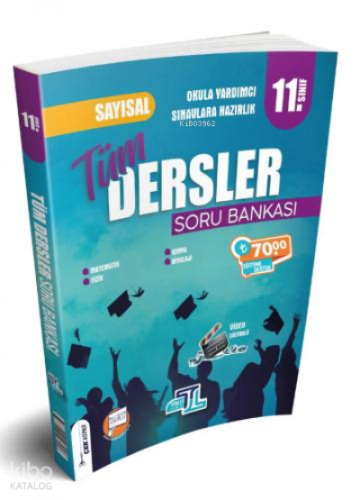 Tümler Yayınları 11. Sınıf Tüm Dersler Sayısal Soru Bankası | benlikit