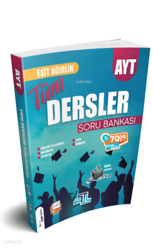 Tümler Yayınları Ayt Tüm Dersler Eşit Ağırlık Soru Bankası | benlikita