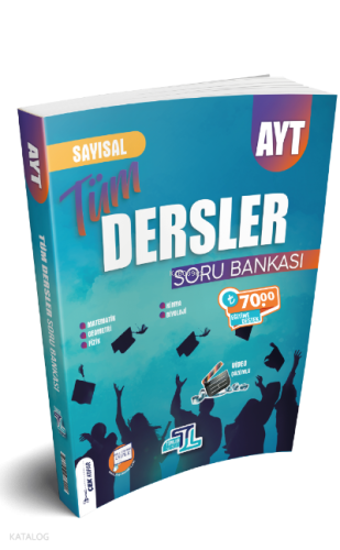 Tümler Yks Ayt Soru Bankası Sayısal - 2023 | benlikitap.com