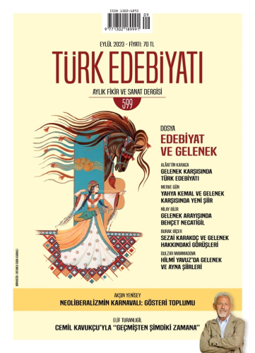 Türk Edebiyatı;Aylık Fikir ve Sanat Dergisi | benlikitap.com