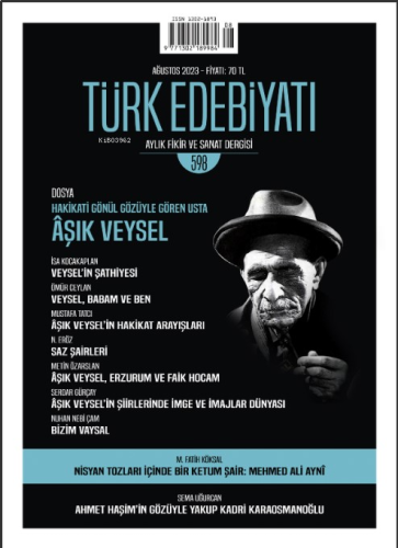 Türk Edebiyatı;Aylık Fikir ve Sanat Dergisi | benlikitap.com