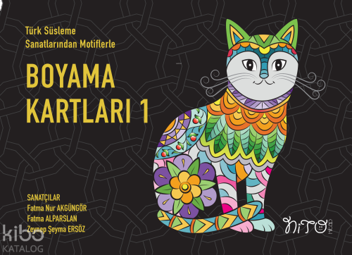 Türk Süsleme Sanatlarından Motiflerle Boyama Kartları 1 | benlikitap.c