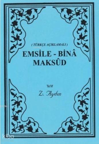 Türkçe Açıklamalı Emsile - Bina - Maksud | benlikitap.com