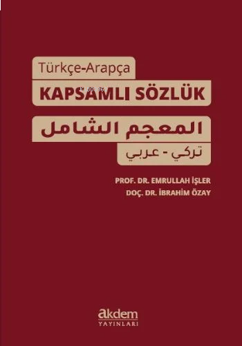 Türkçe-Arapça Kapsamlı Sözlük | benlikitap.com
