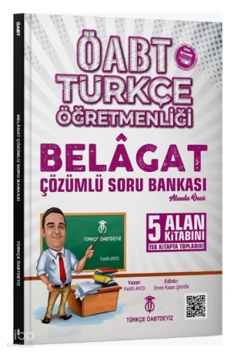 Türkçe ÖABTDEYİZ ÖABT Türkçe Öğretmenliği Belagat Soru Bankası Çözümlü - Fatih Avcı Türkçe ÖABTDEYİZ