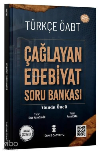 Türkçe ÖABT'deyiz Yayınları ÖABT Türkçe Öğretmenliği Çağlayan Edebiyat Soru Bankası Çözümlü