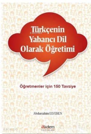 Türkçenin Yabancı Dil Olarak Öğretimi