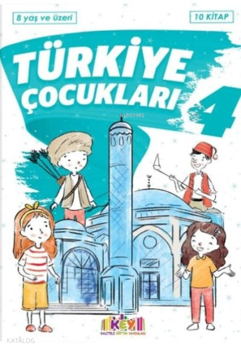 Türkiye Çocukları 4. Seri (10 Kitap + HDS) (Her Biri 64 Sayfa) | benli