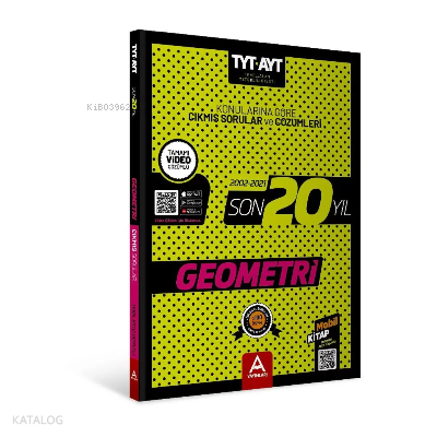 Tyt Ayt Geometri Son 20 Yıl Soru Ve Çözümleri | benlikitap.com