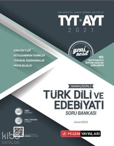 TYT-AYT Tamamı Çözümlü Edebiyat Soru Bankası