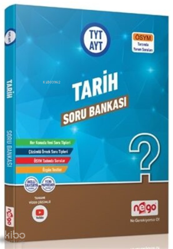 TYT - AYT Tarih Soru Bankası | benlikitap.com