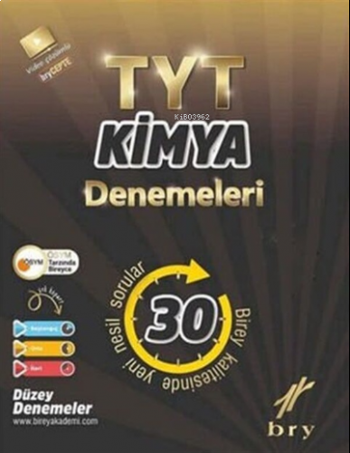 TYT - Branş Denemeleri - Kimya (30 lu)