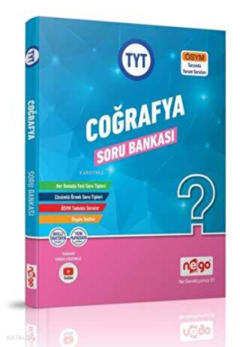 TYT Coğrafya Soru Bankası | benlikitap.com