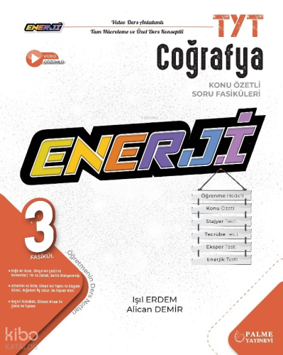 TYT Enerji Coğrafya Konu Özetli (3 Fasikül ) Soru Fasikülleri | benlik