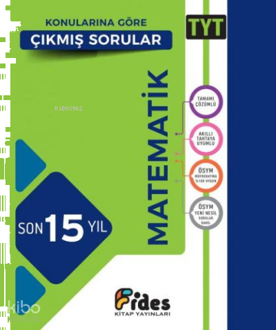 Tyt Matematik Son 15 Yıl Konulrarına Göre Çıkmış Sorular | benlikitap.