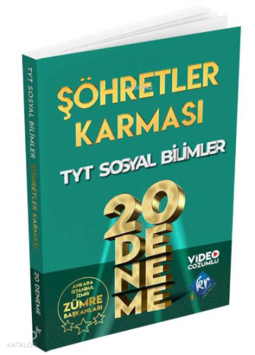 TYT Şöhretler Karması Sosyal Bilimler 20 Deneme | benlikitap.com