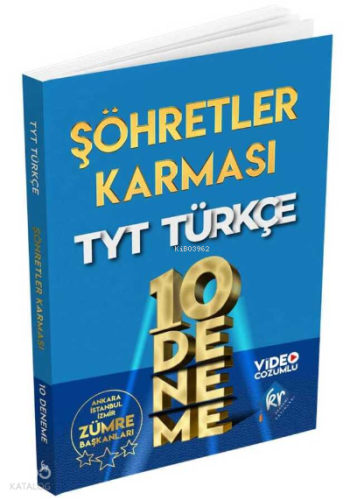 TYT Şöhretler Karması Türkçe 10 Deneme | benlikitap.com