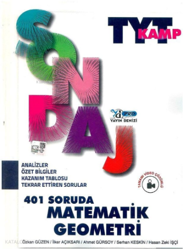 Tyt Sondaj 401 Soruda Matematik | benlikitap.com