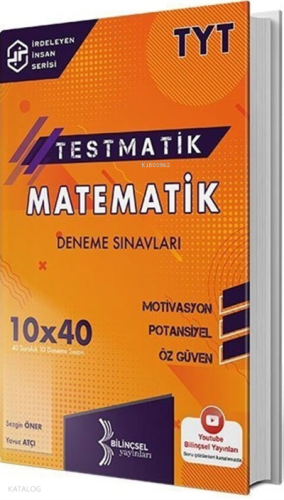 TYT Testmatik Matematik Deneme Sınavları Bilinçsel Yayınları