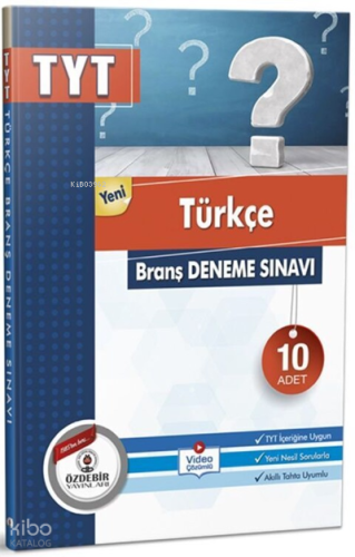 TYT Türkçe Branş 10 lu Deneme Sınavı | benlikitap.com