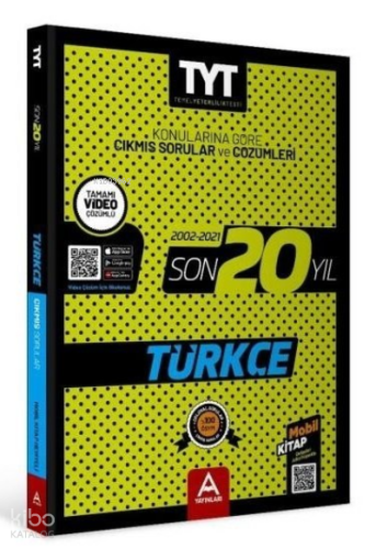 Tyt Türkçe Son 20 Yıl Soru Ve Çözümleri | benlikitap.com