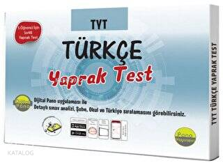 TYT Türkçe Yaprak Testleri (Kutu Test 5 öğrenci için 5x48 Adet) | benl