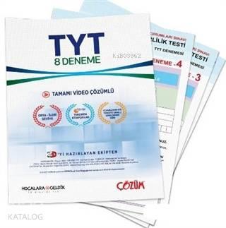TYT (YKS) 8'li Deneme Paketi | benlikitap.com