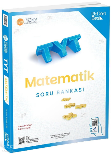 Üç Dört Beş Yayınları TYT Matematik Soru Bankası | benlikitap.com Üç Dört Beş Yayınları TYT Matematik Soru Bankası | benlikitap.com