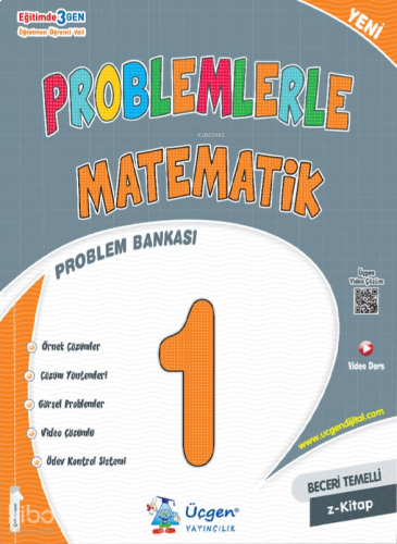 Üçgen Akademi 1. Sınıf Problemlerle Matematik | benlikitap.com