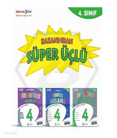 Üçgen Akademi 1. Sınıf Tüm Derslere Yolculuk Soru Bankası | benlikitap