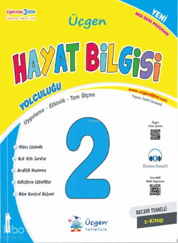 Üçgen Akademi 2. Sınıf Beceri Temelli - Hayat Bilgisi Yolculuğu | benl