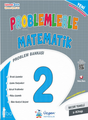 Üçgen Akademi 2. Sınıf Problemlerle Matematik | benlikitap.com