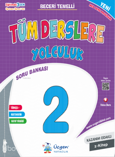 Üçgen Akademi 2. Sınıf Tüm Derslere Yolculuk Soru Bankası