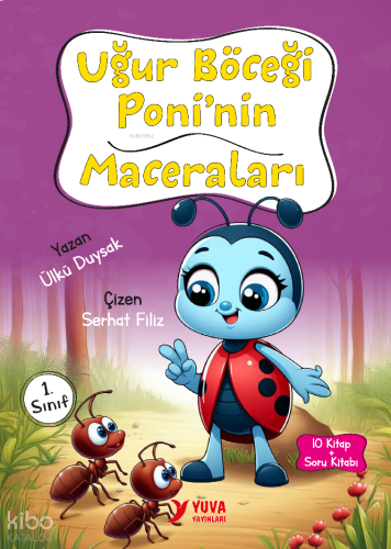 Uğur Böceği Poni'nin Maceraları;10 Kitap + Soru Kitabı | benlikitap.co