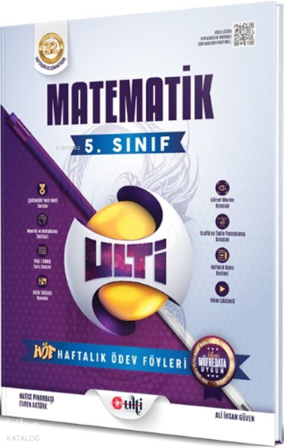 Ulti Yayınları 5. Sınıf Matematik Haftalık Ödev Föyleri