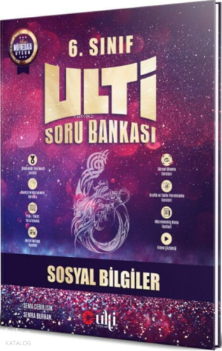 Ulti Yayınları 6. Sınıf Sosyal Bilgiler Soru Bankası | benlikitap.com