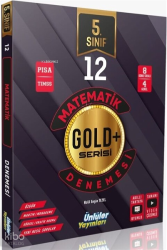 Ünlüler Karması 5. Sınıf Matematik 12 Deneme