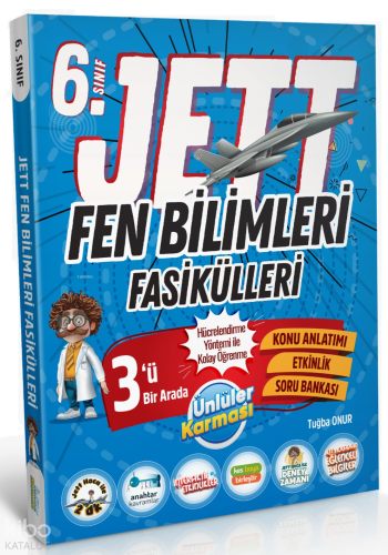 Ünlüler Karması 6. Sınıf Fen Bilimleri Jett Fasikülleri