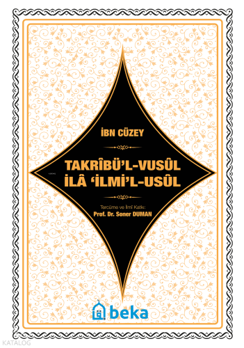 Usul İlmi - Takribül Vusul İla İlmil Usul
