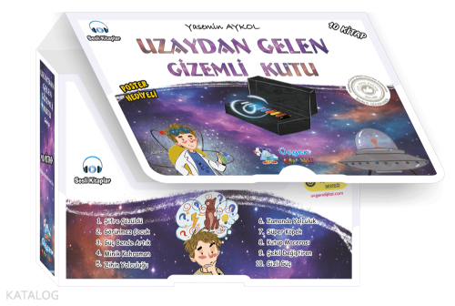 Uzaydan Gelen Gizemli Kutu Seti (Kutulu - 10 Kitap) | benlikitap.com