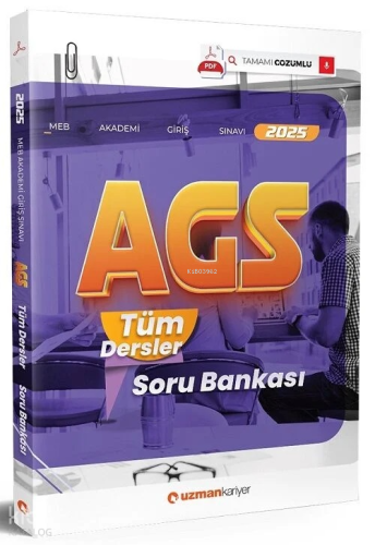 Uzman Kariyer 2025 MEB-AGS Tüm Dersler Soru Bankası Çözümlü | benlikit