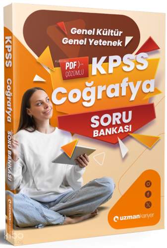 Uzman Kariyer Yayınları 2026 KPSS Coğrafya Soru Bankası Çözümlü | benl