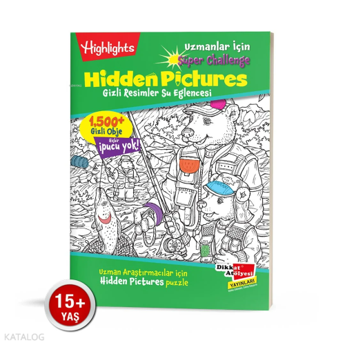 Uzmanlar için Hidden Pictures - Su Eğlencesi Puzzle (Tek Kitap) | benl